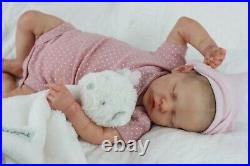 Gorgeous Reborn Baby Doll Twin B by Sculpted by Bonnie Brown with Painted Hair