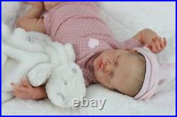 Gorgeous Reborn Baby Doll Twin B by Sculpted by Bonnie Brown with Painted Hair