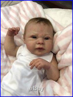 Gorgeous Reborn Baby LE Madison by Andrea Arcello Awake Newborn Therapy Doll