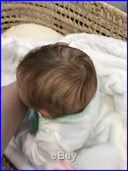Gorgeous Reborn Baby LE Madison by Andrea Arcello Awake Newborn Therapy Doll