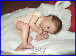 Gorgeous Reborn doll ASHER AWAKE, COA, German Glass Eyes & MR Mohair, RealBorn Gorgeous Reborn doll ASHER AWAKE, COA, German Glass Eyes & MR Mohair, RealBorn