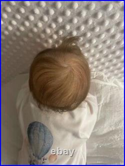 Gorgeous reborn baby doll Sebby sculpt by Cassie Brace