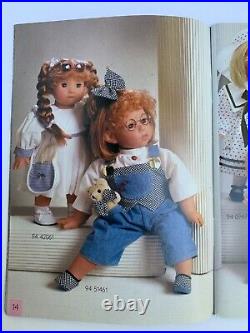 Gotz Doll 21 Tall Soft Body Rooted Hair Catalog 1994 Signed