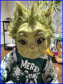 Grinch Doll Baby Handmade By Gakman Creatures