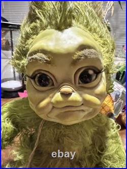 Grinch Doll Baby Handmade By Gakman Creatures
