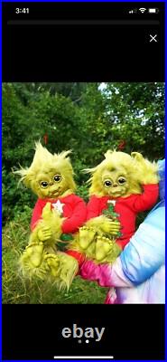 Grinch Doll Baby Handmade By MelvonandReine