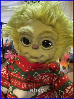 Grinch Doll Baby Handmade By MelvonandReine