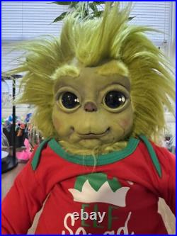 Grinch Doll Baby Handmade By MelvonandReine