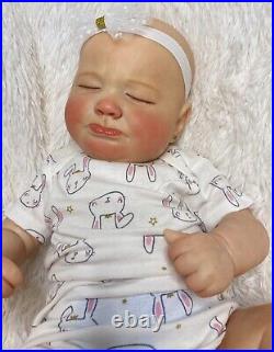 Grumpy Sage Girl Reborn Baby Doll