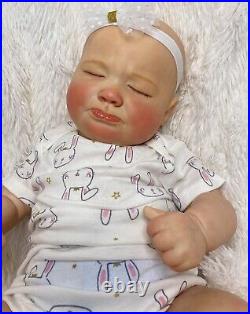 Grumpy Sage Girl Reborn Baby Doll