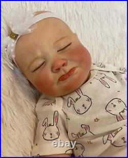 Grumpy Sage Girl Reborn Baby Doll