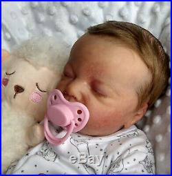 HANLEY reborn doll Charlotte limited edition laura lee eagles rooted hair GHSP