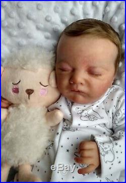 HANLEY reborn doll Charlotte limited edition laura lee eagles rooted hair GHSP