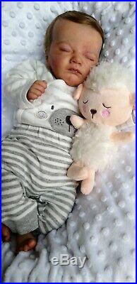 HANLEY reborn doll Charlotte limited edition laura lee eagles rooted hair GHSP