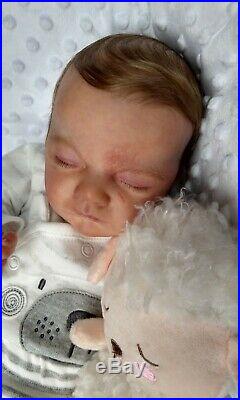 HANLEY reborn doll Charlotte limited edition laura lee eagles rooted hair GHSP