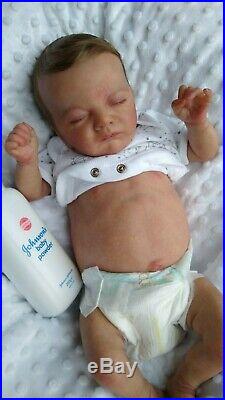 HANLEY reborn doll Charlotte limited edition laura lee eagles rooted hair GHSP