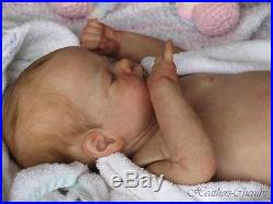 HEATHERS-CHERUBS, Reborn Genevieve by Cassie Brace, Baby Doll, Layaway available