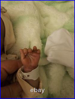 Hand Crafted 16 Inch Reborn Doll. Weighted And Stuffed To Look And Feel Real