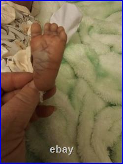 Hand Crafted 16 Inch Reborn Doll. Weighted And Stuffed To Look And Feel Real