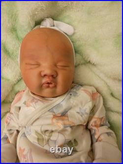 Hand Crafted Reborn Doll Asiah. 20 Weighted And Stuffed To Feel Real. Excellent
