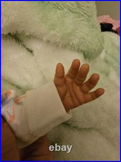 Hand Crafted Reborn Doll Asiah. 20 Weighted And Stuffed To Feel Real. Excellent