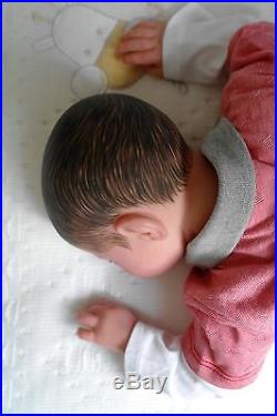 Hand Painted Reborn Baby Doll Noah By Riva Schick