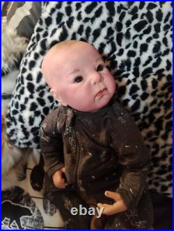 Hand-painted 18-in Reborn Baby Doll (Dimitri) Soft Body Hand-painted 18-in Reborn Baby Doll (Dimitri) Soft Body
