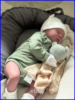 Hand painted realborn Michael doll