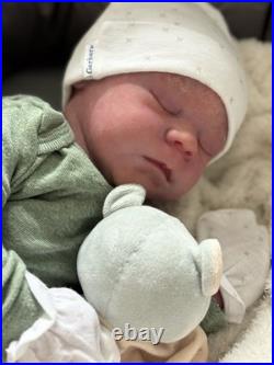 Hand painted realborn Michael doll