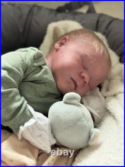 Hand painted realborn Michael doll