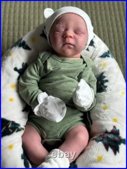 Hand painted realborn Michael doll