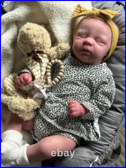 Hand painted realborn Michael doll