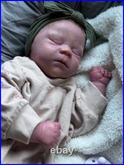 Hand painted realborn Michael doll