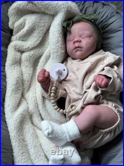 Hand painted realborn Michael doll