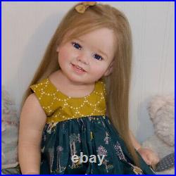 Handmade 28 Realistic Artist Reborn Baby Doll Cammi Toddler Hand-Rooted Hair Handmade 28 Realistic Artist Reborn Baby Doll Cammi Toddler Hand-Rooted Hair