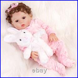 Handmade Baby Twins Realistic Reborn Dolls Twin Girls Full Body Silicone Vinyl