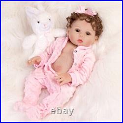 Handmade Baby Twins Realistic Reborn Dolls Twin Girls Full Body Silicone Vinyl