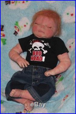 Handmade Lifelike Reborn Doll Soft Vinyl Newborn Boy