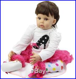 Handmade Newborn Doll 28 Vinyl Silicone Realistic Toddler Babies Reborn Dolls Handmade Newborn Doll 28 Vinyl Silicone Realistic Toddler Babies Reborn Dolls