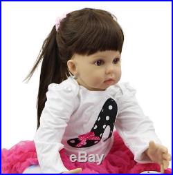 Handmade Newborn Doll 28 Vinyl Silicone Realistic Toddler Babies Reborn Dolls Handmade Newborn Doll 28 Vinyl Silicone Realistic Toddler Babies Reborn Dolls