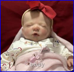 Handmade Real Reborn Newborn Doll Baby Girl Handmade Real Reborn Newborn Doll Baby Girl