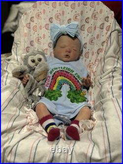 Handmade Real Reborn Newborn Doll Baby Girl Handmade Real Reborn Newborn Doll Baby Girl