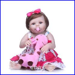 Handmade Reborn Baby Dolls Silicone Vinyl Realistic Newborn Toddler Girl Doll