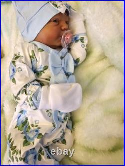 Handmade Reborn Doll Zuri Kit. Weighted And Stuffed To Feel Real. Great Gift