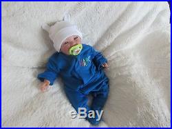 Happy AWAKE Reborn Baby BOY Doll. #RebornBabyDollArtUK
