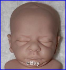 Heavenly By Nicole Russell Blank Reborn Baby Doll Kit Rare Sold Out