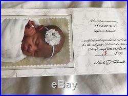 Heavenly By Nicole Russell Blank Reborn Baby Doll Kit Rare Sold Out