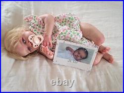 High End Juno REBORN PRISCILLA LOPEZ 9/500 AUTHENTIC COA LIFELIKE BABY Doll