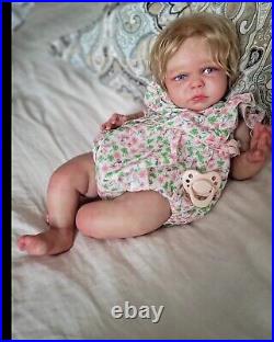 High End Juno REBORN PRISCILLA LOPEZ 9/500 AUTHENTIC COA LIFELIKE BABY Doll