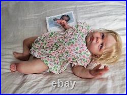 High End Juno REBORN PRISCILLA LOPEZ 9/500 AUTHENTIC COA LIFELIKE BABY Doll